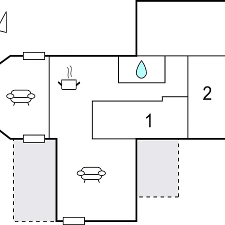 度假居 2 Bedroom Lovely In Slagelse